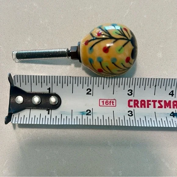 Pier 1 Knobs Porcelain Cabinet Drawer Knobs - Picture 13 of 15